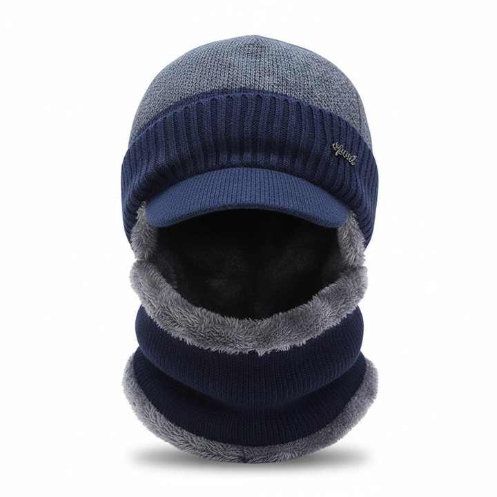 Varm hue med ansigtsbeskyttelse – WinterCap