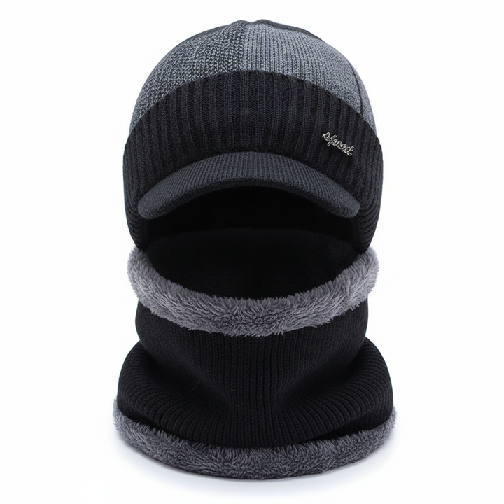 Varm hue med ansigtsbeskyttelse – WinterCap