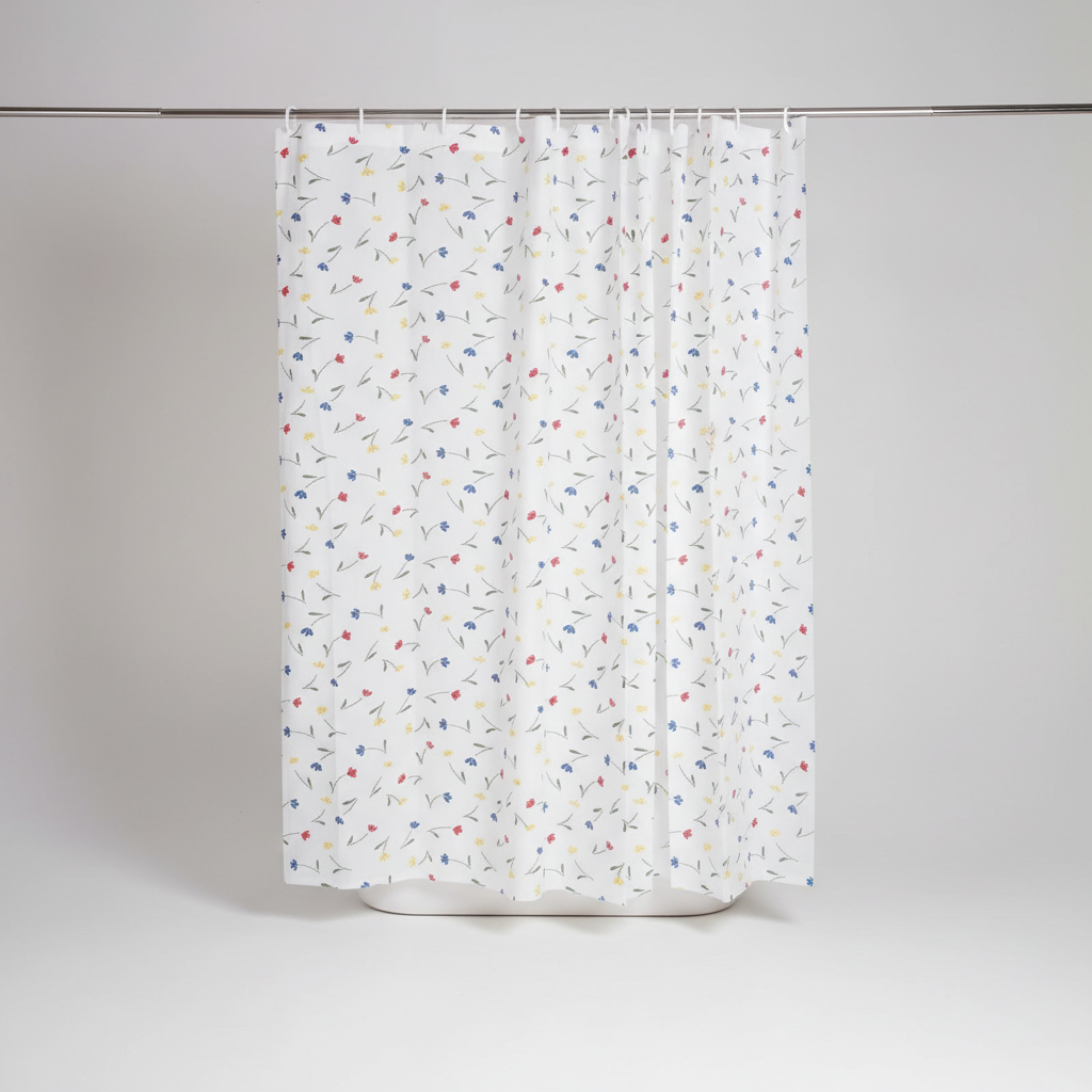 Vandtæt badeforhæng i polyester - ShoreGuard