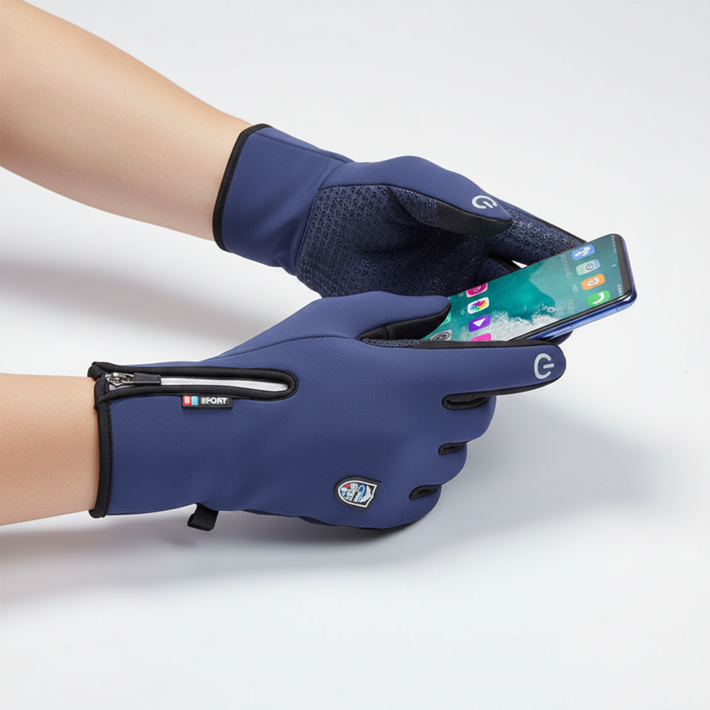 Vandtætte touchscreen-handsker – WarmTouchPro