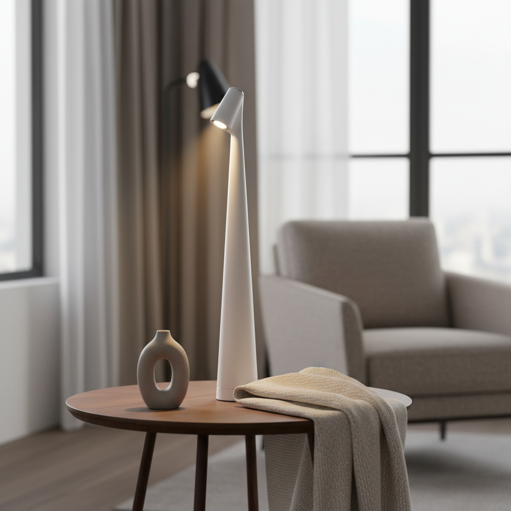 Genopladelig moderne bordlampe - Luminexa
