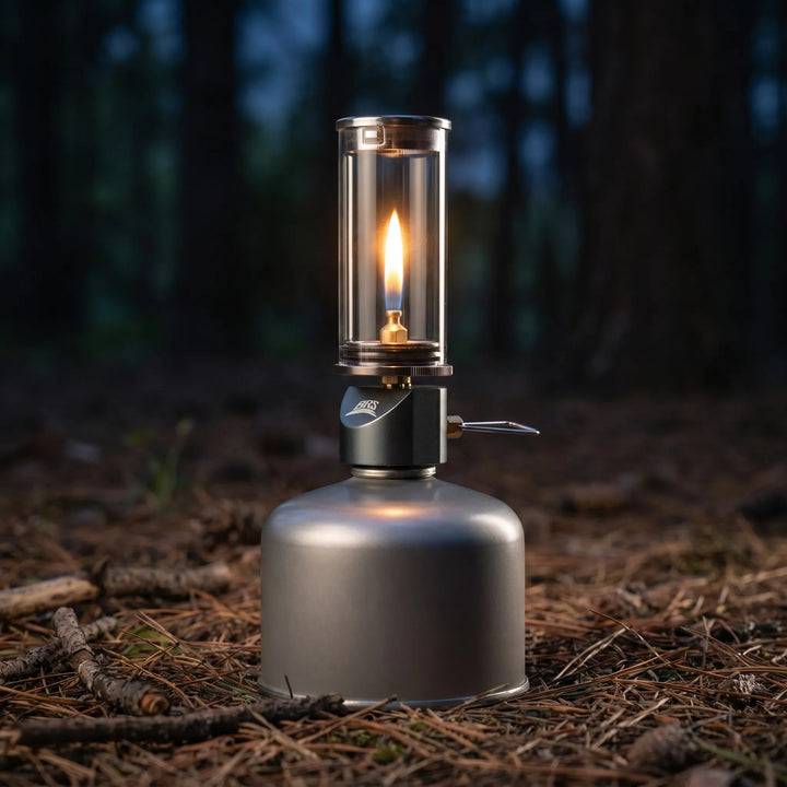 Vindtæt gas-campinglampe - Flickoria