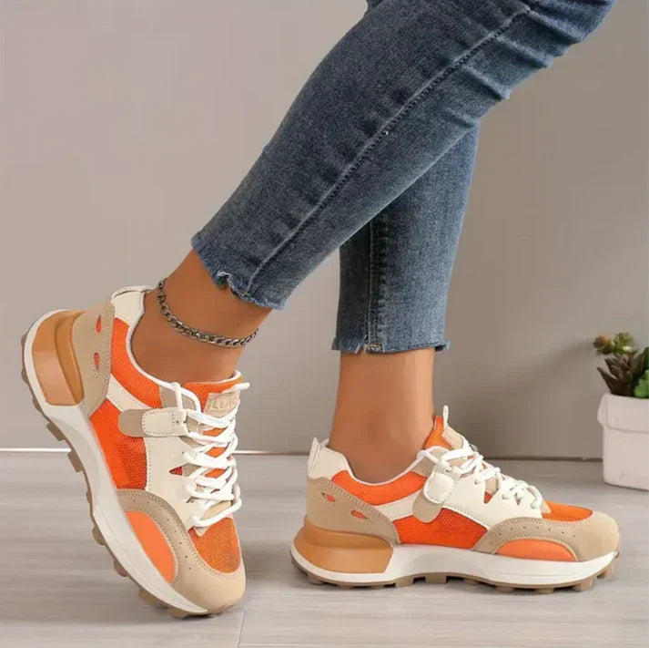 Colour-block sneakers til kvinder - Nadine
