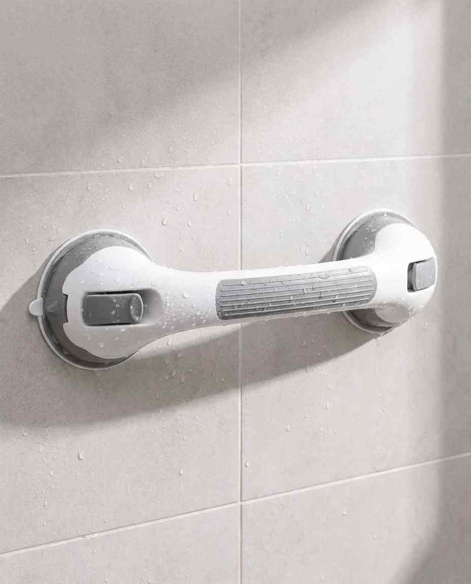 Sugegreb til brusebadet, sikkerhedsgreb til badeværelset uden boring, 15,7 tommer