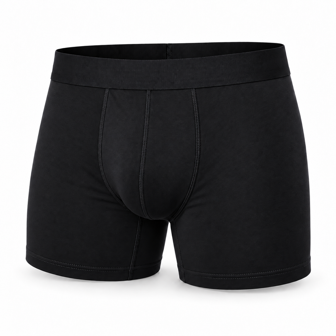 Bløde modal-boxerbriefs, længere ben, underbukser der ikke kryber op