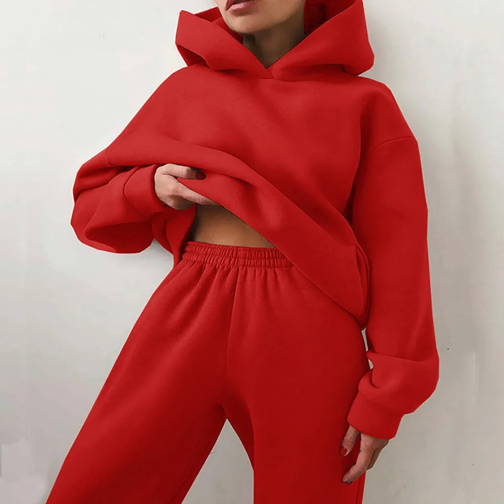 To-delt hoodie-sæt - Sahra