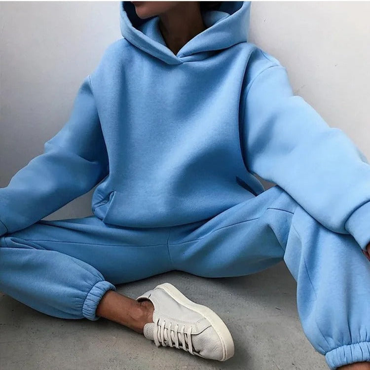 To-delt hoodie-sæt - Sahra
