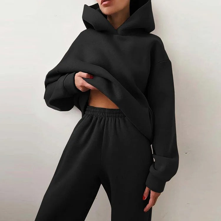 To-delt hoodie-sæt - Sahra