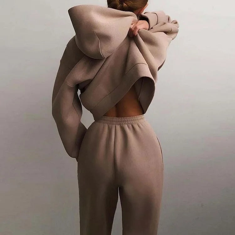 To-delt hoodie-sæt - Sahra