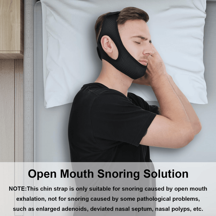 OrthoPlus - Anti-Snorkerem Kinriem - Effektiv Løsning mod Snorken