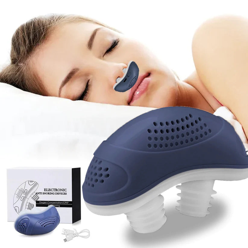 BreatheEase Micro CPAP søvnapnø-enhed – Kompakt anti-snorke-enhed til bedre søvn