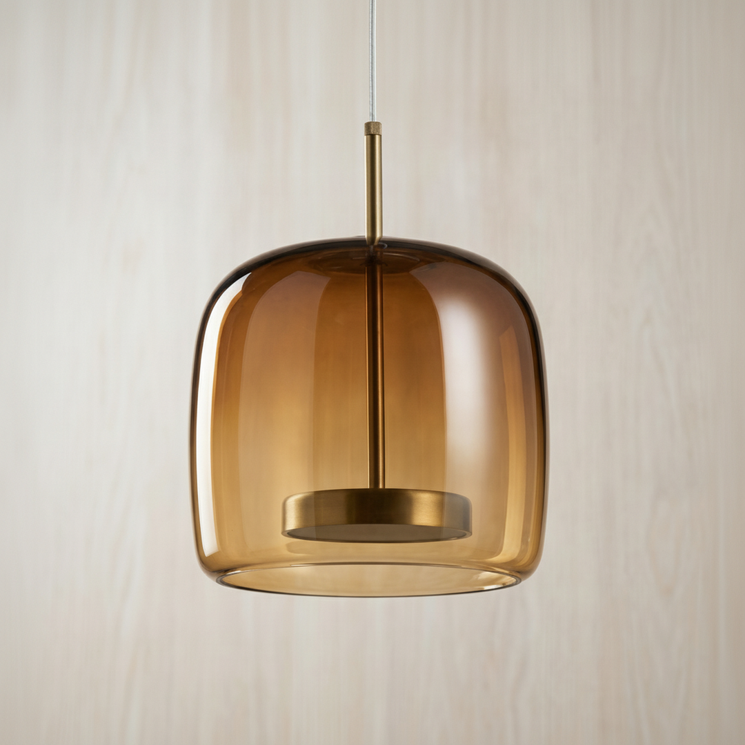Astrid - Moderne nordisk pendel i glas