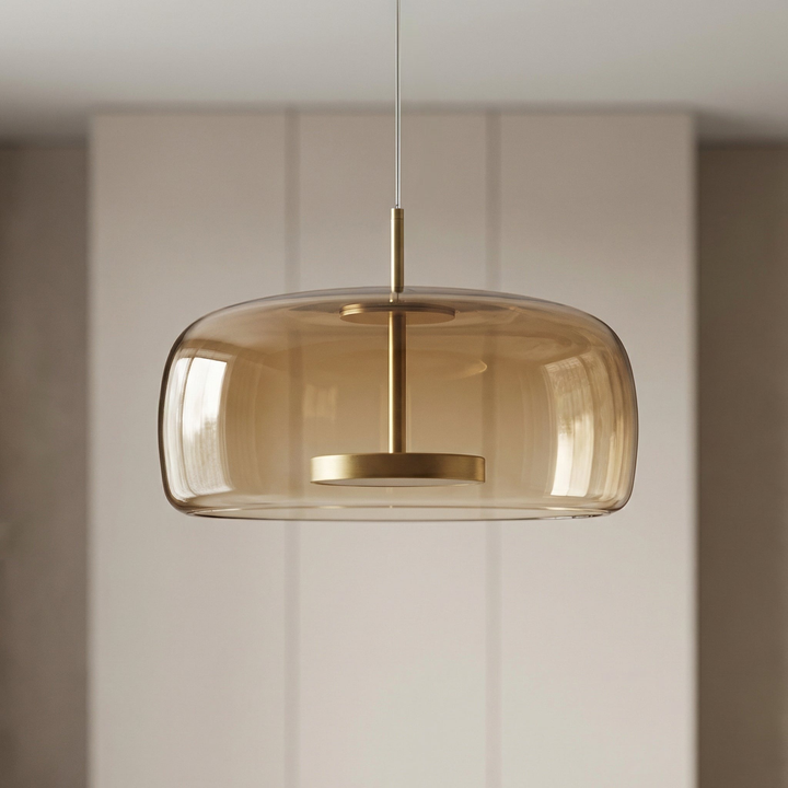 Astrid - Moderne nordisk pendel i glas