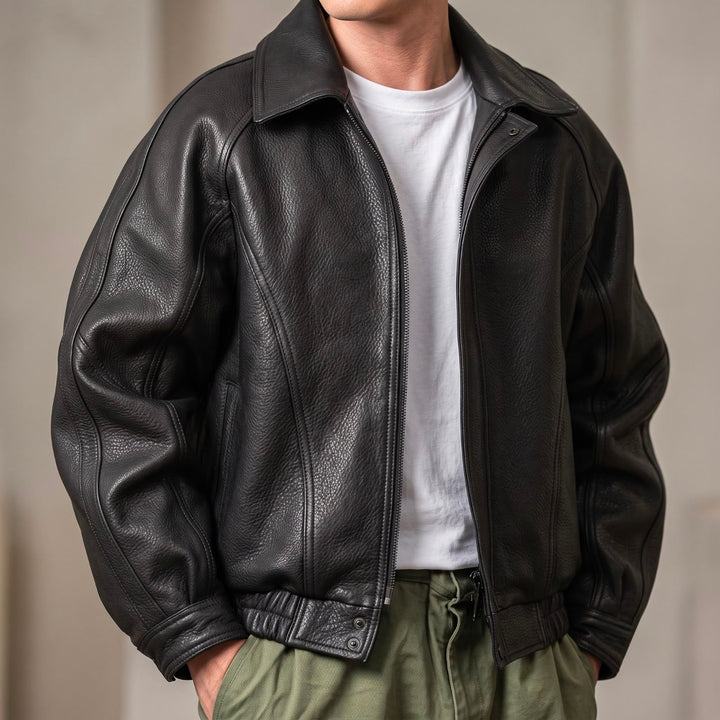 Struktureret herrejakke til byen og fritiden