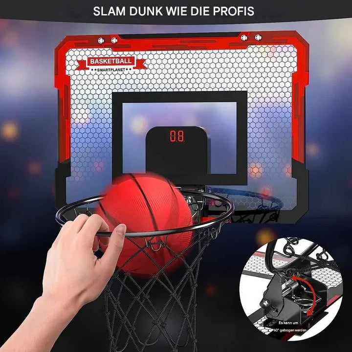 Minibasketballkurv med elektronisk scoretavle - BouncePro