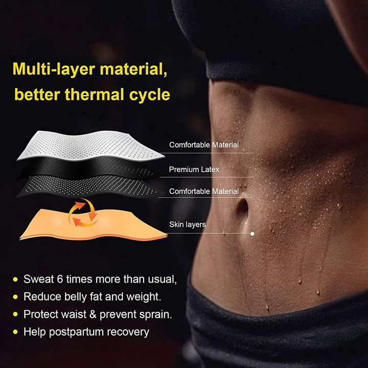 Taljetræner i neopren – SweatPro