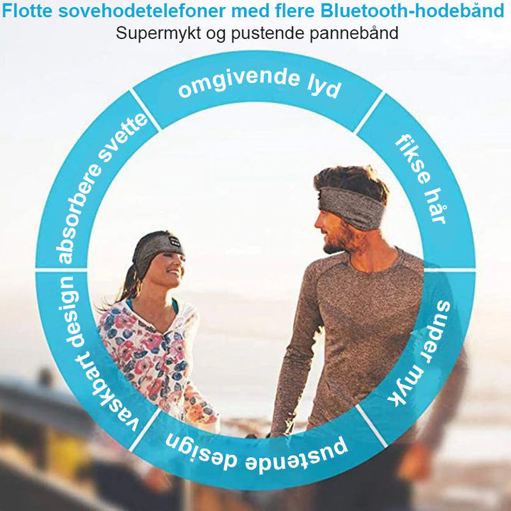 Sportshovedtelefoner Bluetooth - Trådløs musik & komfort