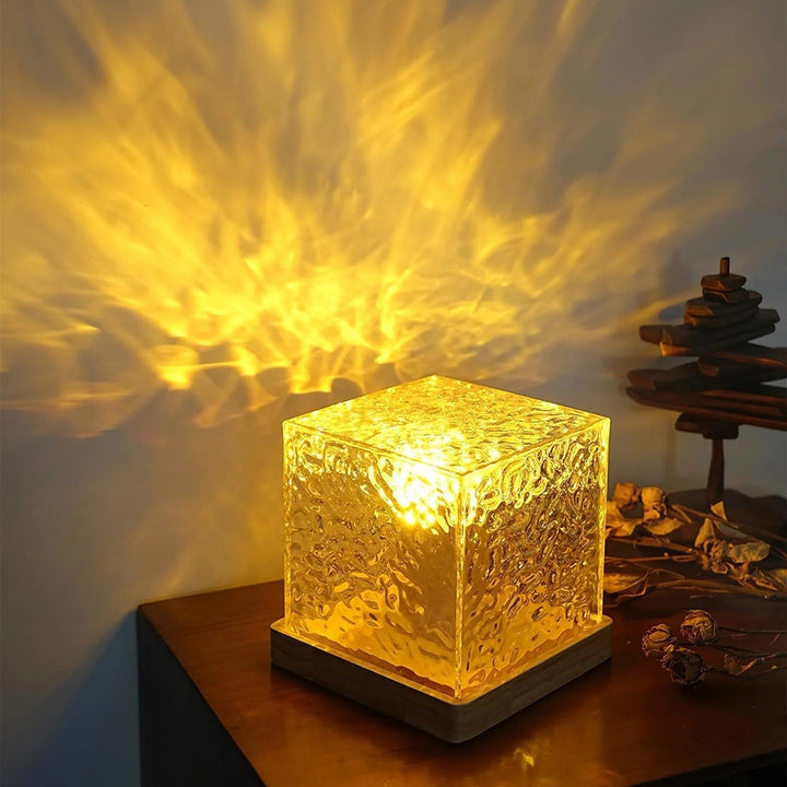 Nordlys-prismelampe – Borealis Cube