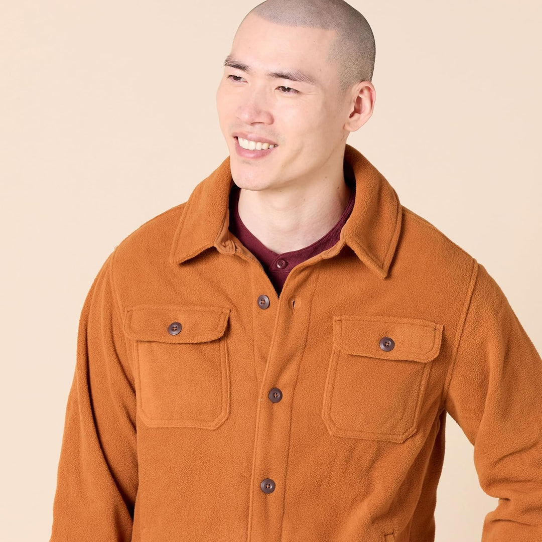 Fleece-overshirt til herrer til foråret 2026 – Max