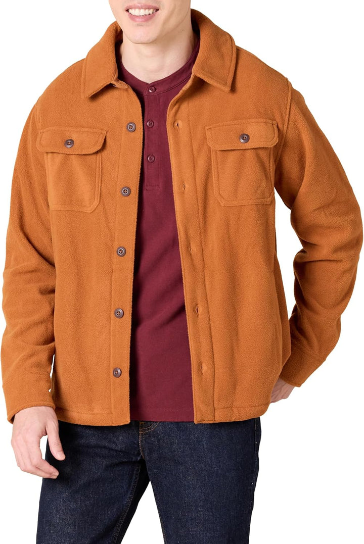 Fleece-overshirt til herrer til foråret 2026 – Max
