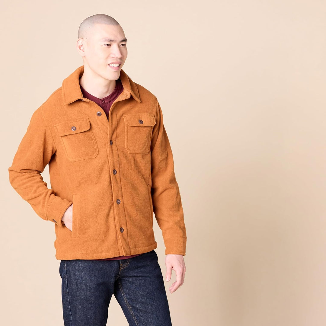 Fleece-overshirt til herrer til foråret 2026 – Max