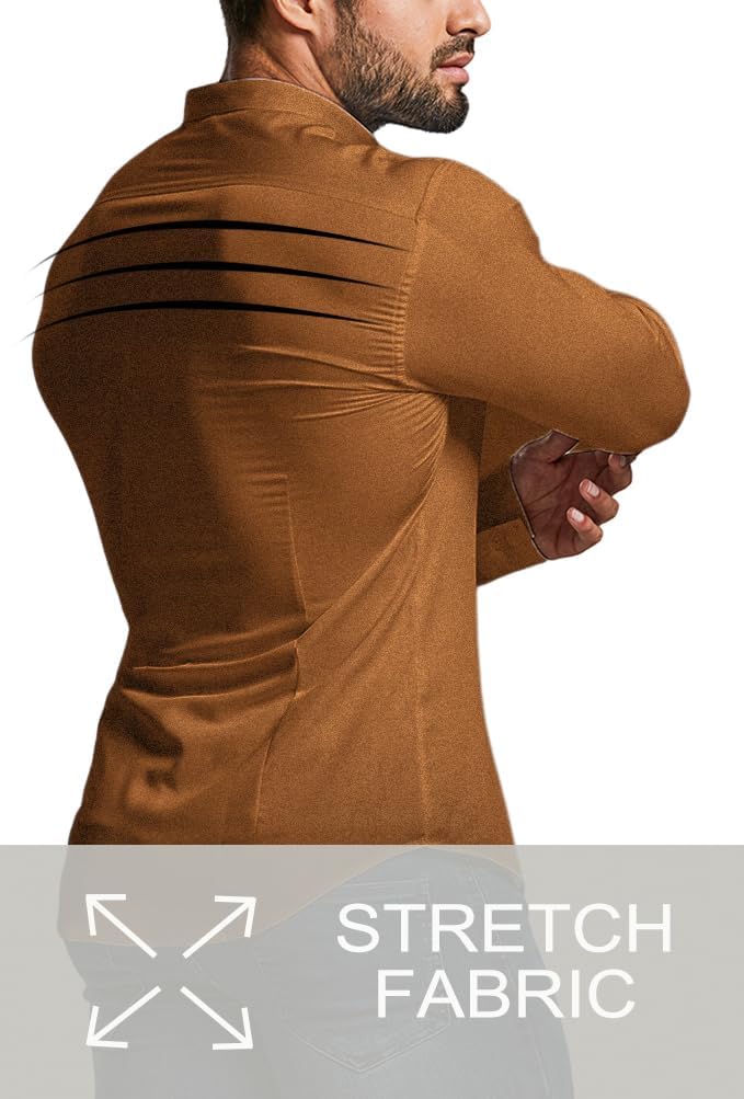 Slim fit-herreskjorte til foråret 2026 – strygefri – David