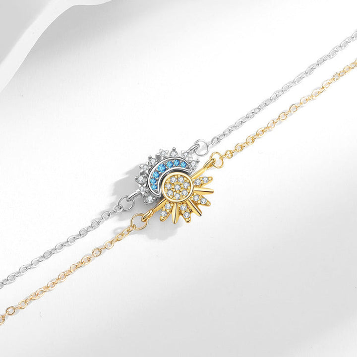Mens And Womens Jewelrysun And Moon Bracelets