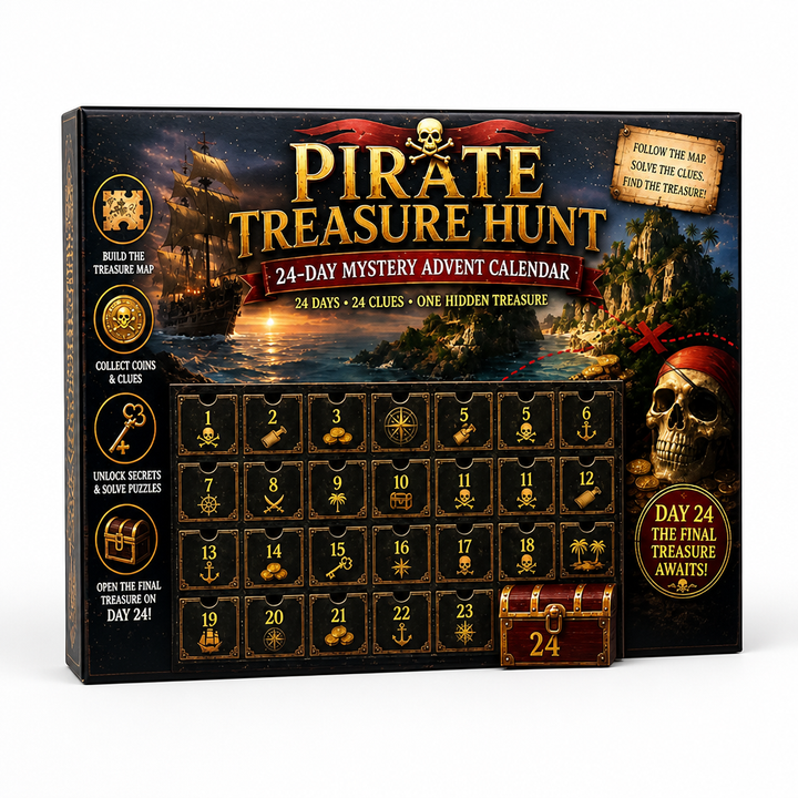 Escape room-julekalender med 24 gåder og 6 hemmelige temaer