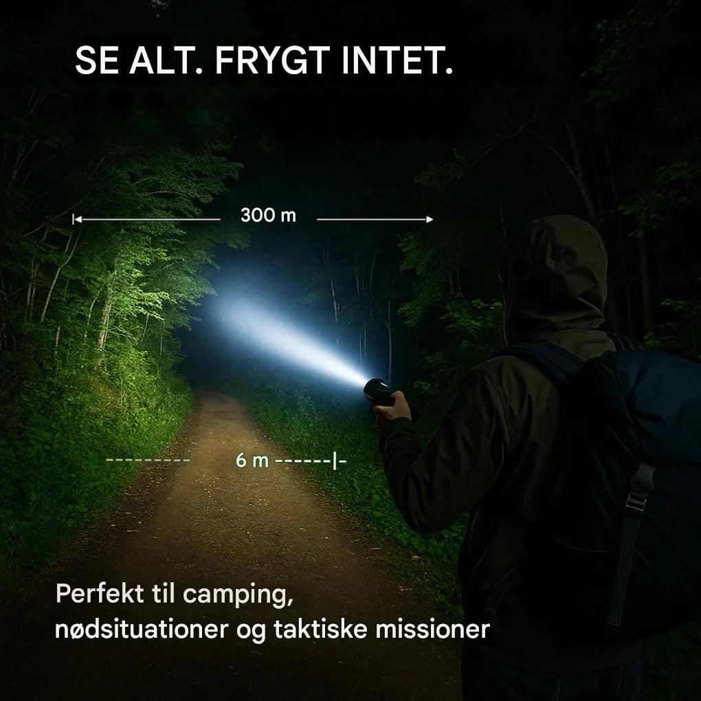 100.000 lumen lommelygte