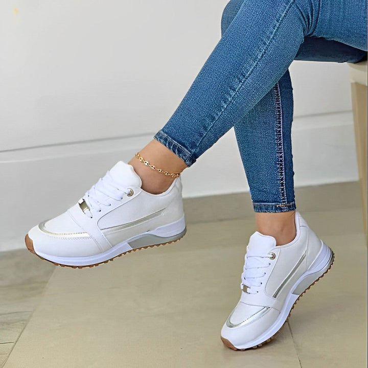 Trendy sneakers til kvinder med moderne streetstyle