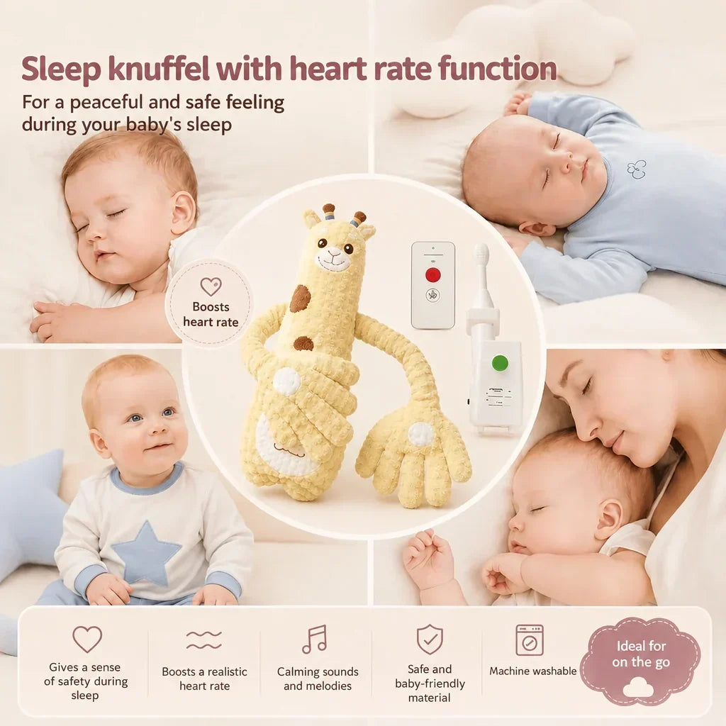 DreamBuddy – beroligende putte-bamse til babyer
