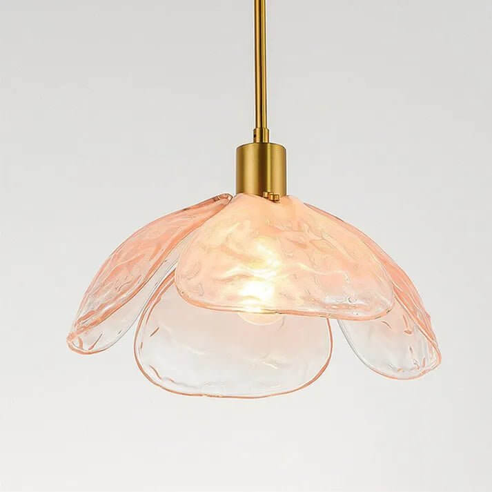 Hængelampe med blomsterblad - Elegant natlampe