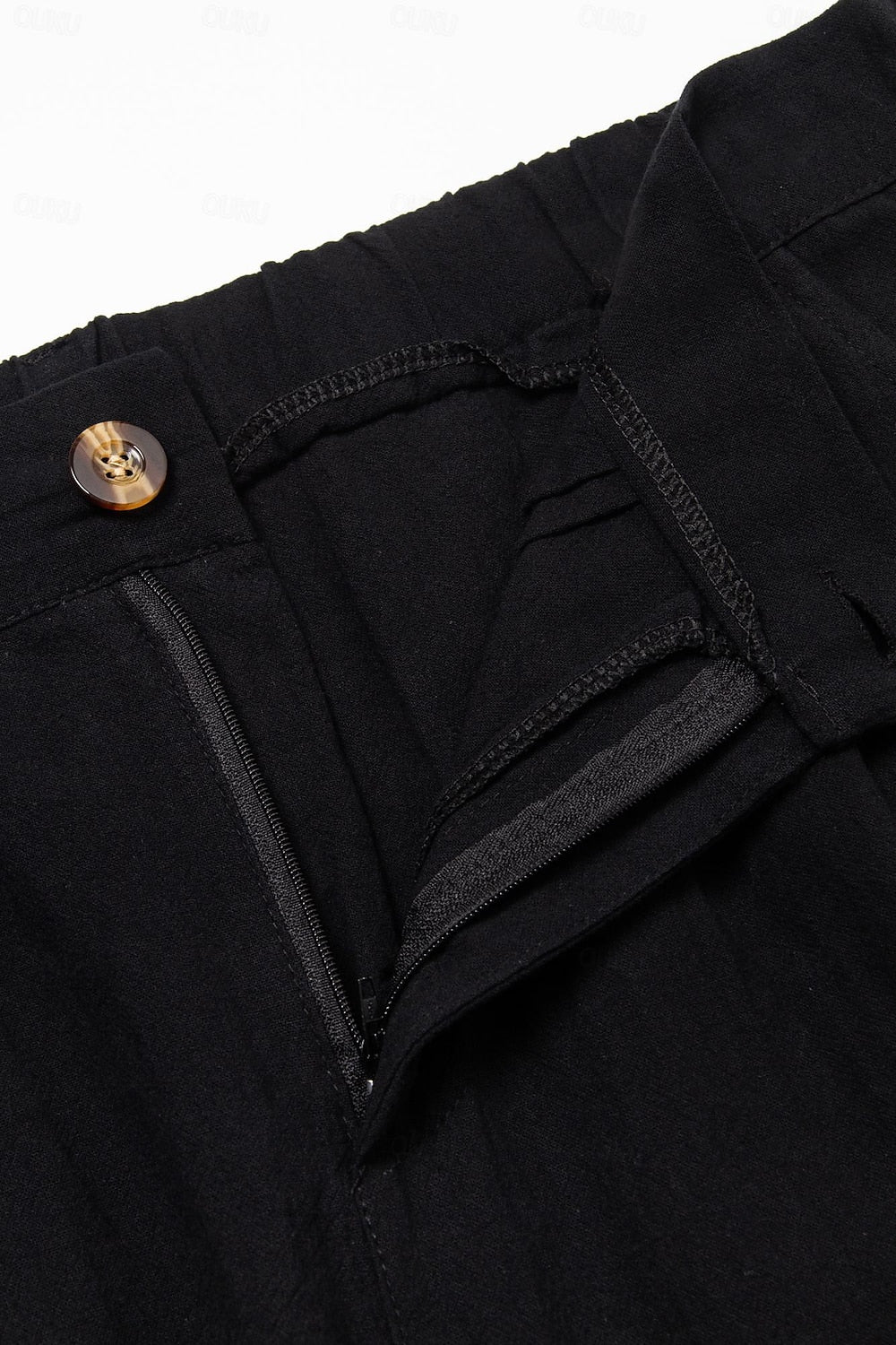 Stilfulde shorts i hør og bomuld til mænd – Mailand