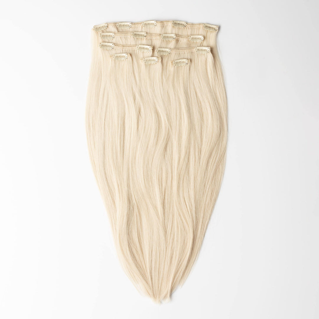 Clip-in hair extensions-sæt – Sorella (lys askeblond 60B)