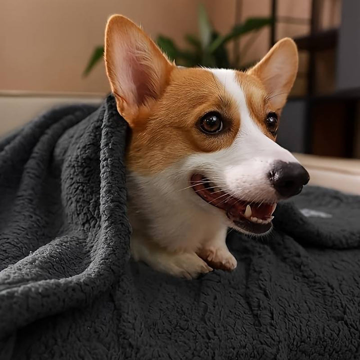 Bløde hvalpetæpper – SnuggleFur Fleece