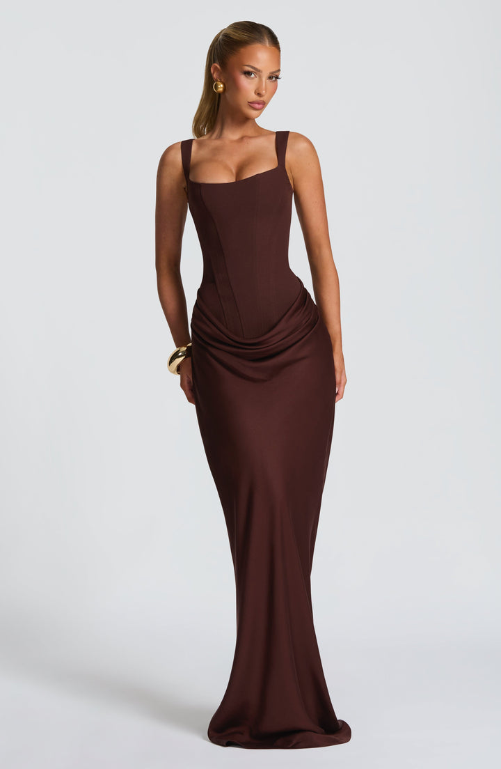 Indy bodycon-maxikjole