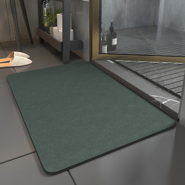Skridsikker badeværelsesmåtte, hurtigtørrende, sikkert moderne design