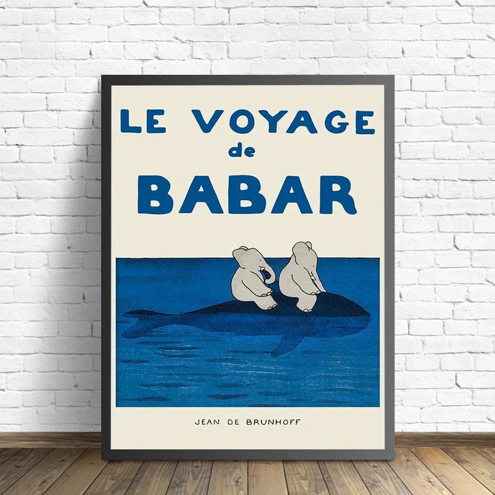 Elegant elefant-vægkunst til dekoration