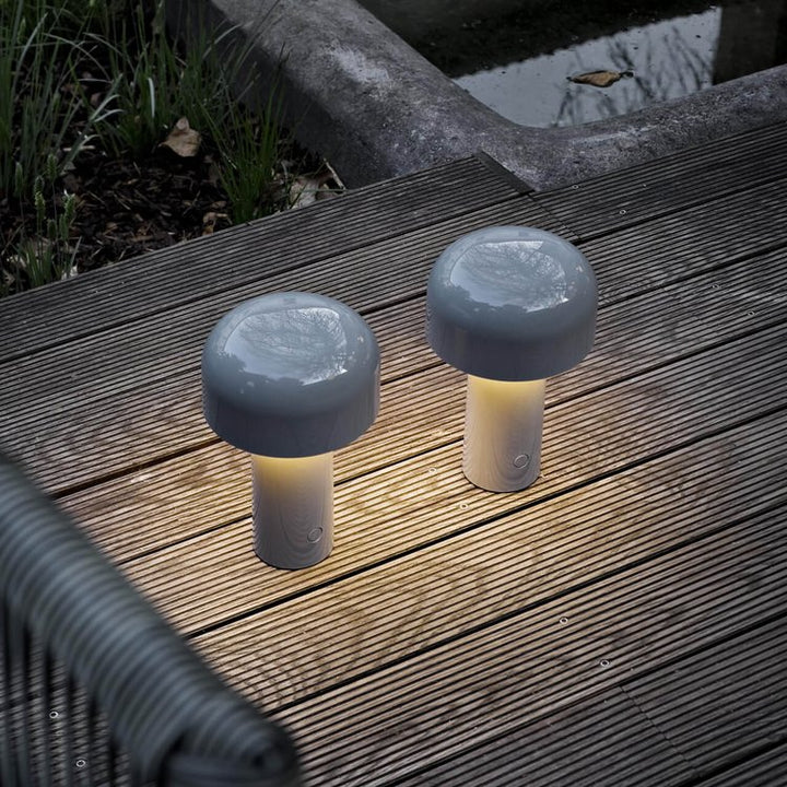 Agari bordlampe i svampeform | Trådløs stemningsbelysning