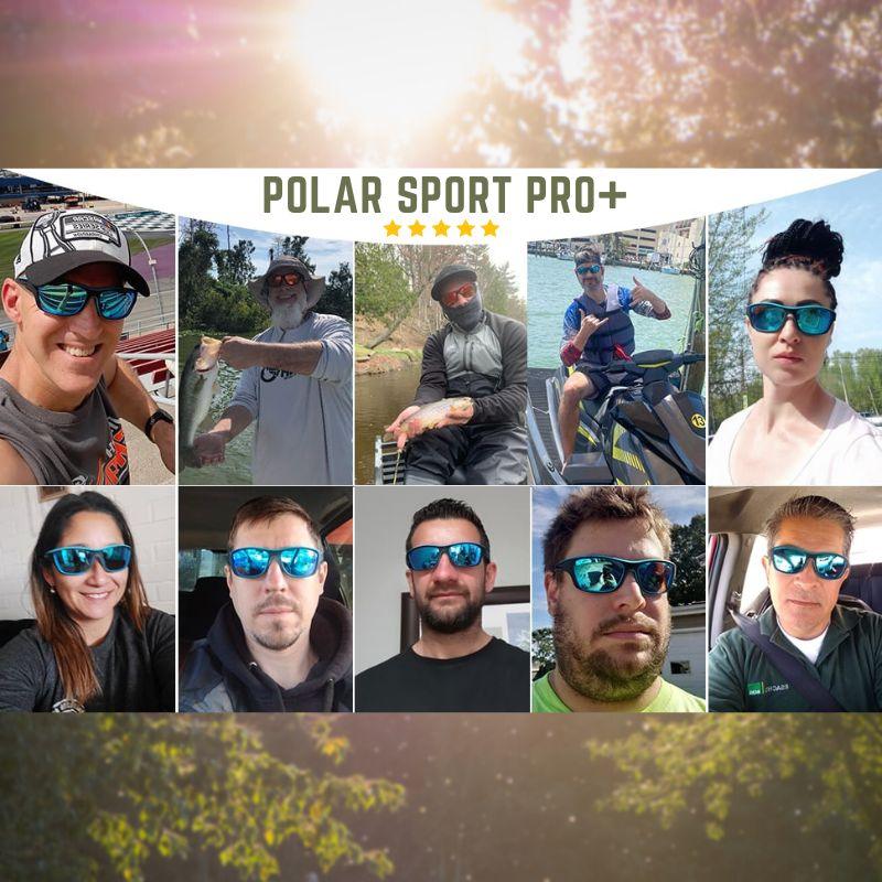 Polar Sport PRO+ Solbriller - UV-beskyttelse & Ridsefasthed