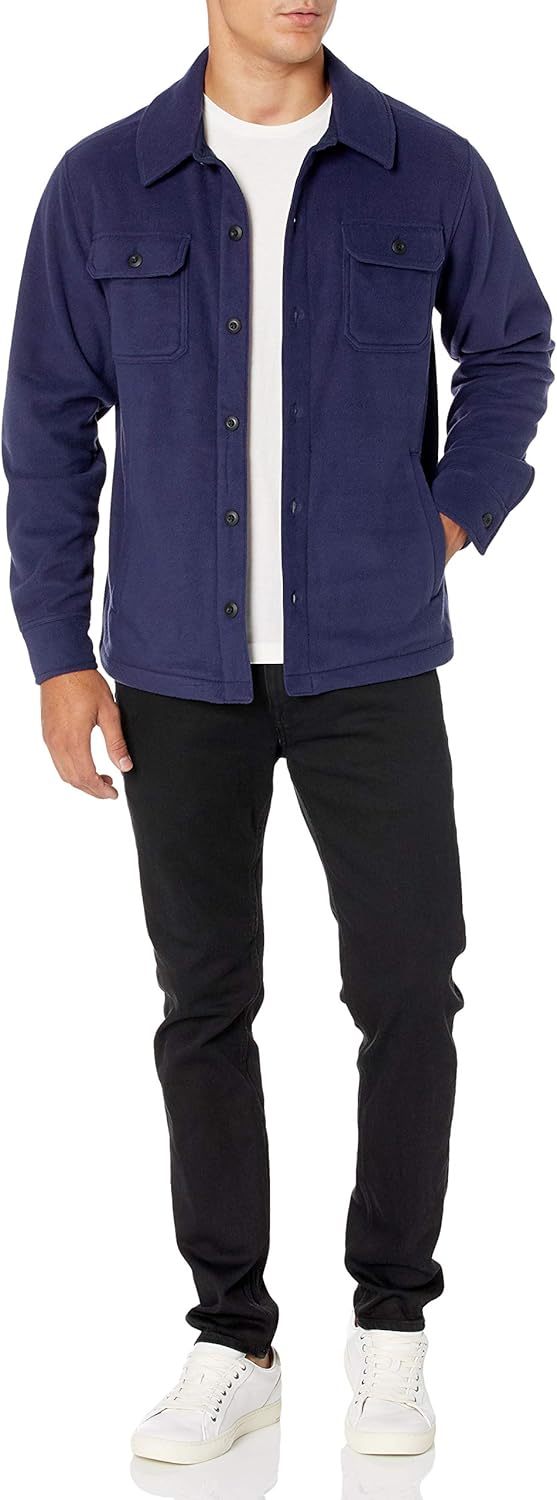 Fleece-overshirt til herrer til foråret 2026 – Max