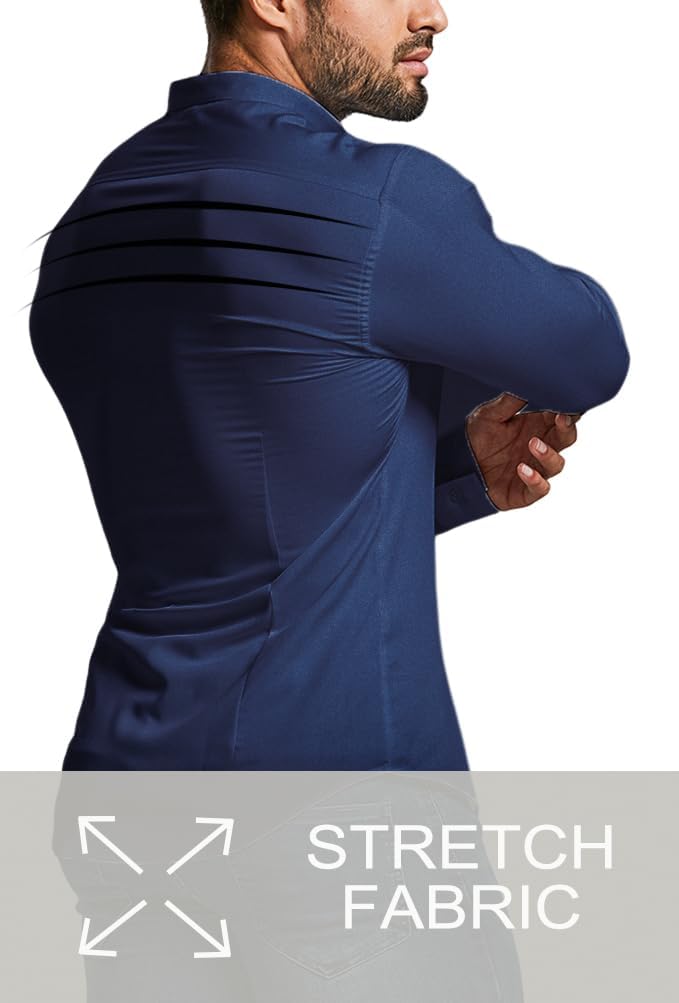 Slim fit-herreskjorte til foråret 2026 – strygefri – David