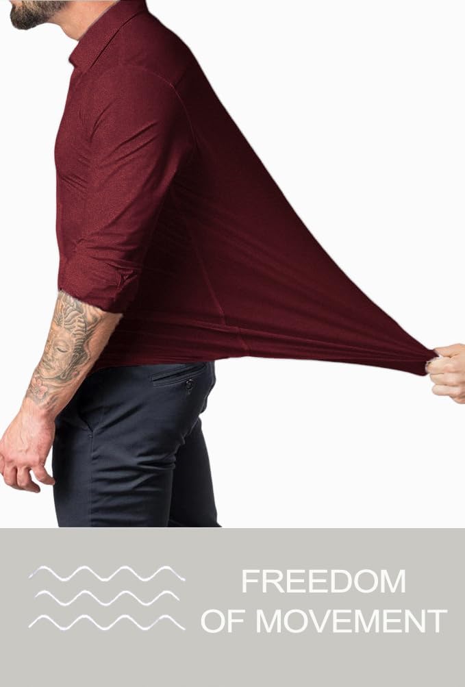 Slim fit-herreskjorte til foråret 2026 – strygefri – David