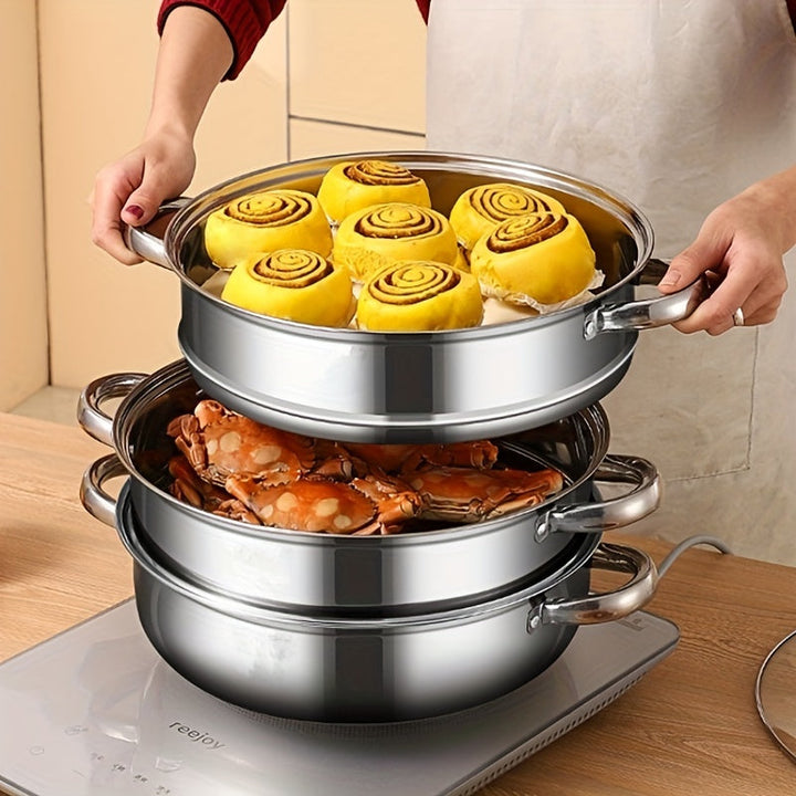 3-etagers dampkoger – NutriSteam
