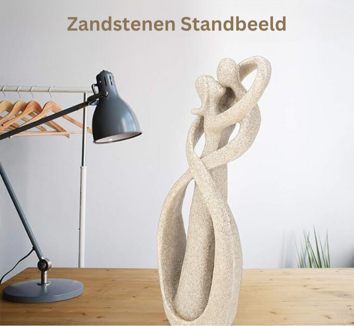 Statue af det evige favntag - Abstrakt - Tidløs kærlighed