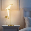 Elegant origami-fuglelampe – magnetfastgørelse