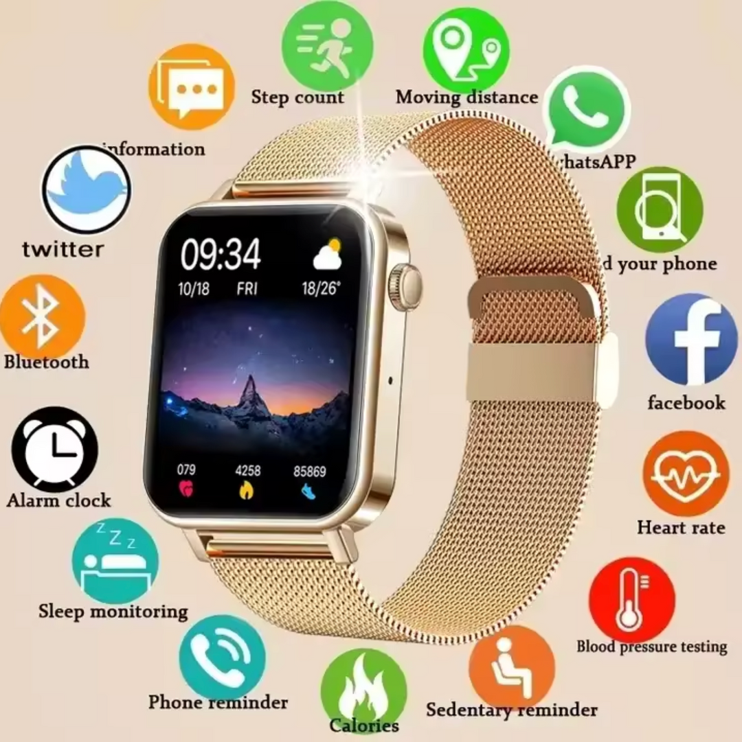 Smartwatch til kvinder - Sundhed & Aktivitetstracker