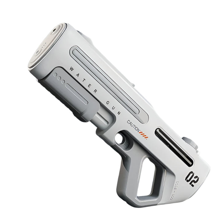 Kraftfuld vandpistol med LED - Hvid eller grå