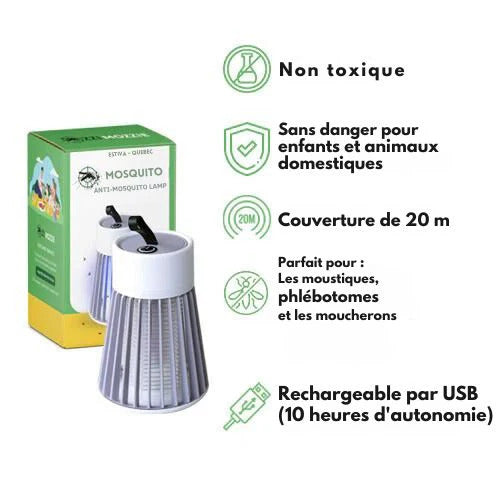 Elektrisk UV-insektdræber til myg – indendørs og udendørs insektlampe