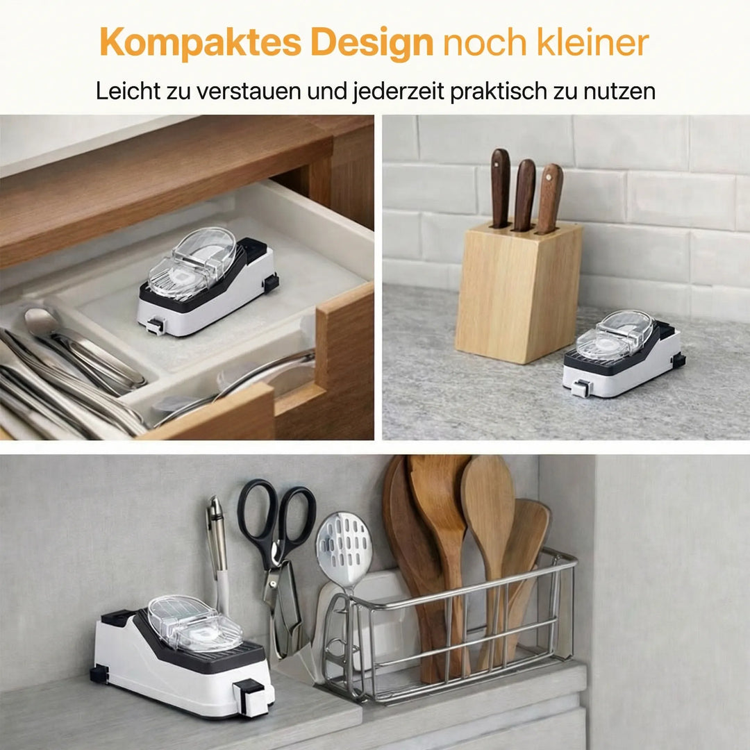 Elektrisk knivsliber | Nem knivslibning | Slibemaskine til knive | Schärfix